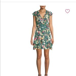 NWT Parker NY floral silk blend dress